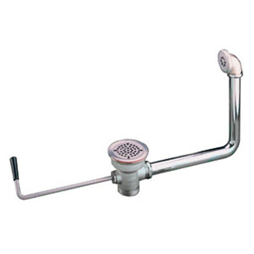 Component Hardware D50-7215 Encore 3.5" Twist Drain with Overflow Assembly-cityfoodequipment.com