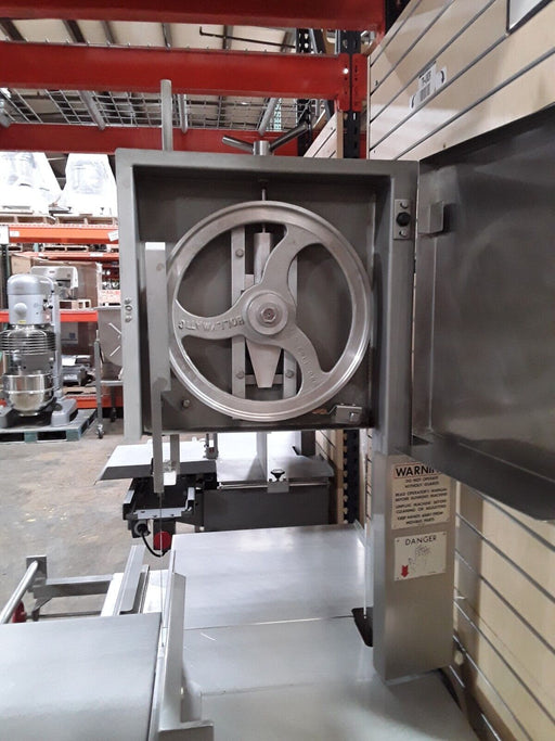 Used Hollymatic HY-16 Commercial Meat Saw 3 Phase 208V 8.6 Amps 3 HP-cityfoodequipment.com