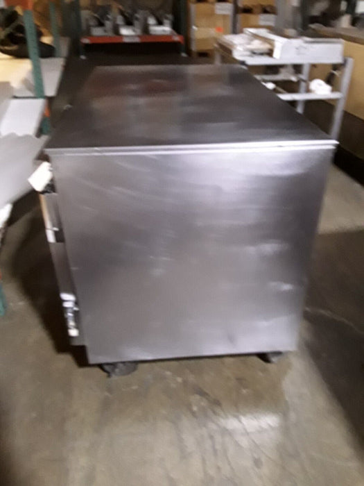 Used Beverage Air UCR48A Undercounter Refrigerator-2 Door SS on Casters-cityfoodequipment.com