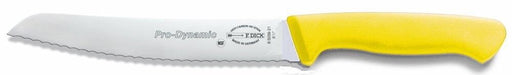 F. Dick (8503921-02) 8" Bread Knife - Pro Dynamic, Yellow Handle-cityfoodequipment.com