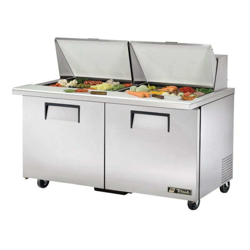 True TSSU-60-24M-B-ST-HC 60" Sandwich/Salad Prep Table w/ Refrigerated Base, 115-cityfoodequipment.com