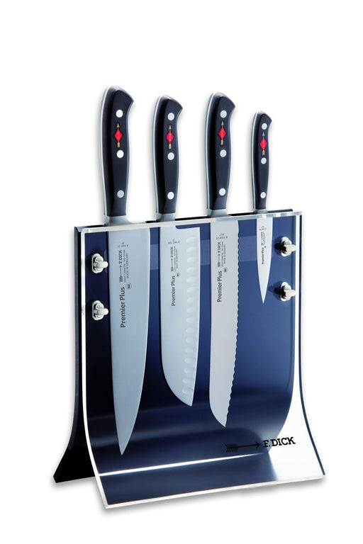 F. Dick (8804011) "4Knives" Knife Block with 4-Premier Plus Knives-cityfoodequipment.com