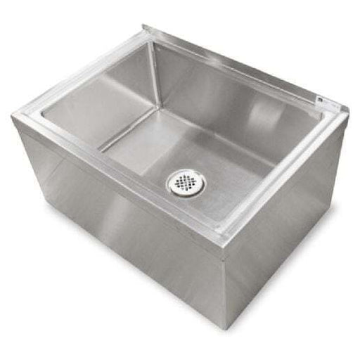NEW 25" Stainless Steel NSF Floor Mop Sink 20" x 16" x 6" Bowl-cityfoodequipment.com