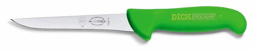 F. Dick (8236813-14) 5" Boning Knife, Narrow, Stiff, Green Handle-cityfoodequipment.com