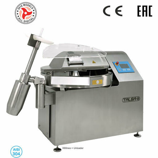 Talsa K80neo PP Commercial 80 Gal Bowl Chopper / Cutter - Three Phase, 220V-cityfoodequipment.com