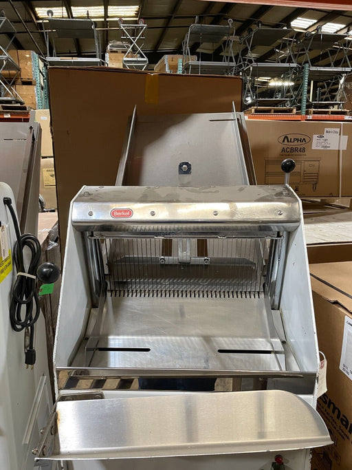 Refurbished Berkel GMB 7/16" Commercial Bread Slicer with Stand-cityfoodequipment.com
