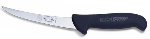 F. Dick (8299113-01) 5" Boning Knife, Curved, Stiff, Black Handle-cityfoodequipment.com