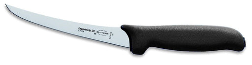 F. Dick (8218213-61) 5" Boning Knife, Curved, Semi Flex, Soft Black Handle-cityfoodequipment.com