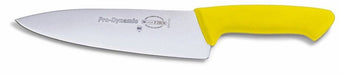 F. Dick (8544721-02) 8" Chef's Knife, Yellow Handle - Pro Dynamic-cityfoodequipment.com