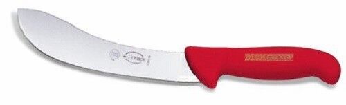 F. Dick (8226415-03) 6" Skinning Knife, Red Handle-cityfoodequipment.com
