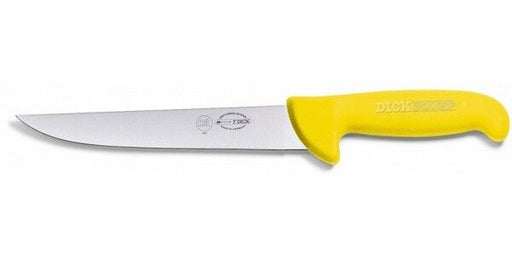 F. Dick (8200621-02) 8" Sticking Knife, Yellow Handle-cityfoodequipment.com
