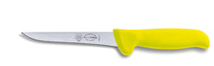 F. Dick (8286815-54) 6" Mastergrip Boning Knife, Straight, Stiff, Yellow Handle-cityfoodequipment.com