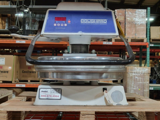 Used DoughPro DP1100 Commercial Manual Pizza Press-cityfoodequipment.com