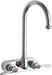 Chicago Faucet 521-GN2AE1ABCP - 521 Series Wall Mounted Faucet W/ 4" Centers-cityfoodequipment.com