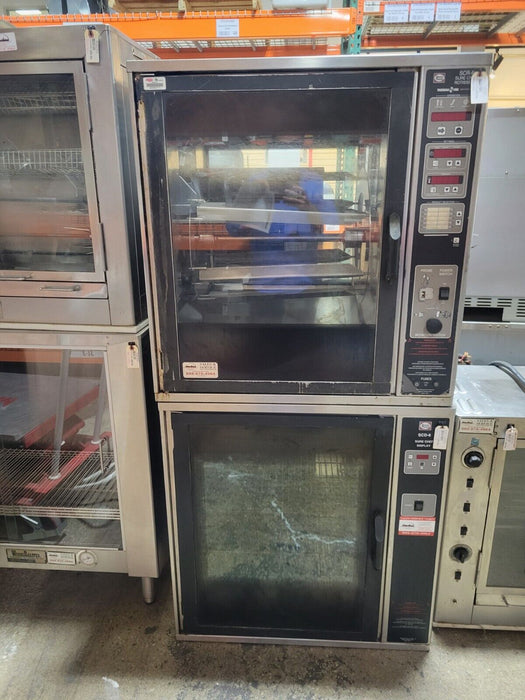 Henny Penny SCD-6 Rotisserie Base Warming Cabinet & Display Combo-cityfoodequipment.com