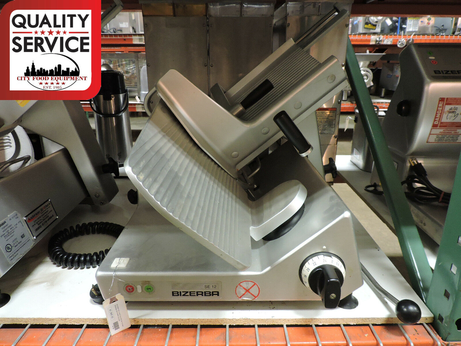 Bizerba SE12 Manual Commercial Deli Meat Slicer - Used — City Food