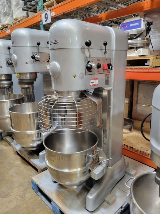 2000 Hobart M802 80 Quart Commercial Dough Mixer W Guard in IMMACULATE CONDITION-cityfoodequipment.com
