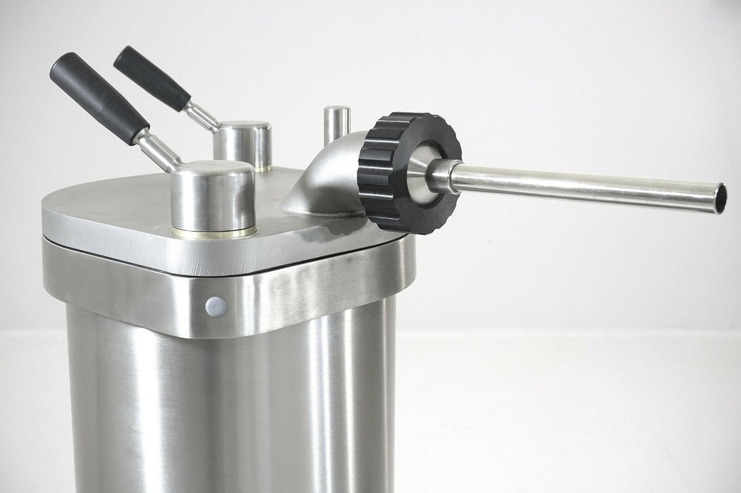 Talsa F50S/95 All Stainless Hydraulic 95 LB Sausage Stuffer - 1 Phase 220 Volt-cityfoodequipment.com