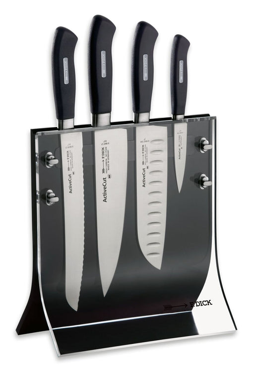 F. Dick (8907200) Knife Block "4Knives", 4-pieces Active Cut-cityfoodequipment.com
