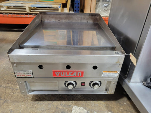 Used Vulcan 924A - 24" Thermostatic Chrome Griddle-cityfoodequipment.com