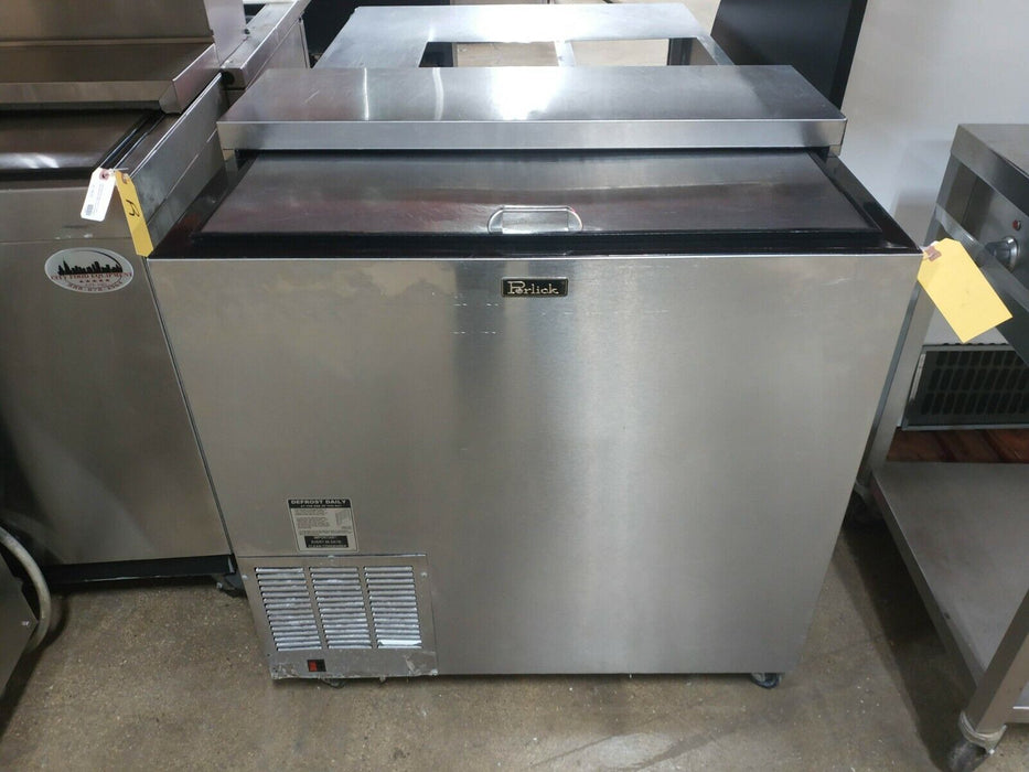 Used Perlick FR36 36" Commercial Underbar Glass Froster / Freezer-cityfoodequipment.com