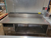 Used 72" x 30" Stainless Steel Work Table Cabinet with 2 Drawers-cityfoodequipment.com