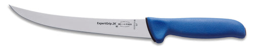 F. Dick (8212521-66) 8" Butcher Knife, Soft Blue Handle-cityfoodequipment.com