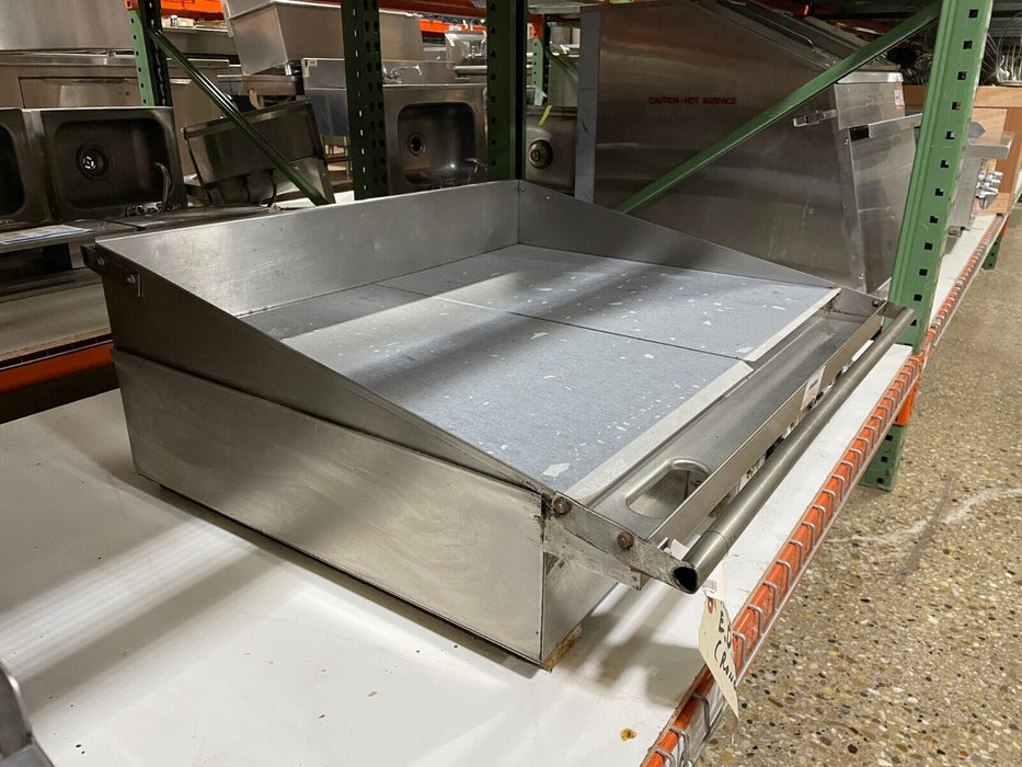 Used Keating 36" Chrome Griddle w/ 1" Plate, Electric - 1 Phase, 220 Volts-cityfoodequipment.com
