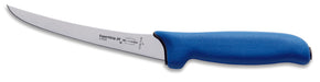 F. Dick (8218215-66) 6" Boning Knife, Curved, Semi Flex, Soft Blue Handle-cityfoodequipment.com