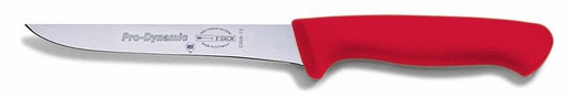 F. Dick (8536815-03) 6" Boning Knife, Stiff, Red Handle - Pro Dynamic-cityfoodequipment.com