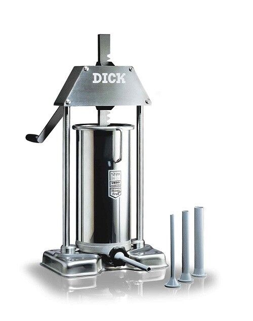 F. Dick (9051500) Sausage Filler, Stainless Steel 15 ltr / 30 lb capacity-cityfoodequipment.com