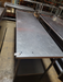 Used 92" x 30" Stainless Steel Work Table with SS Undershelf-cityfoodequipment.com