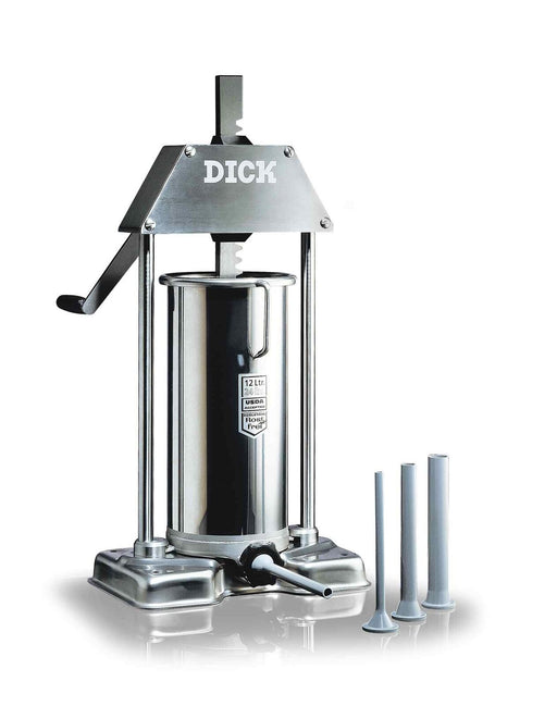 F. Dick (9051200) Sausage Filler, Stainless Steel 12 ltr / 24 lb capacity-cityfoodequipment.com