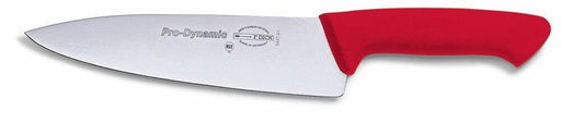 F. Dick (8544721-03) 8" Chef's Knife, Red Handle - Pro Dynamic-cityfoodequipment.com