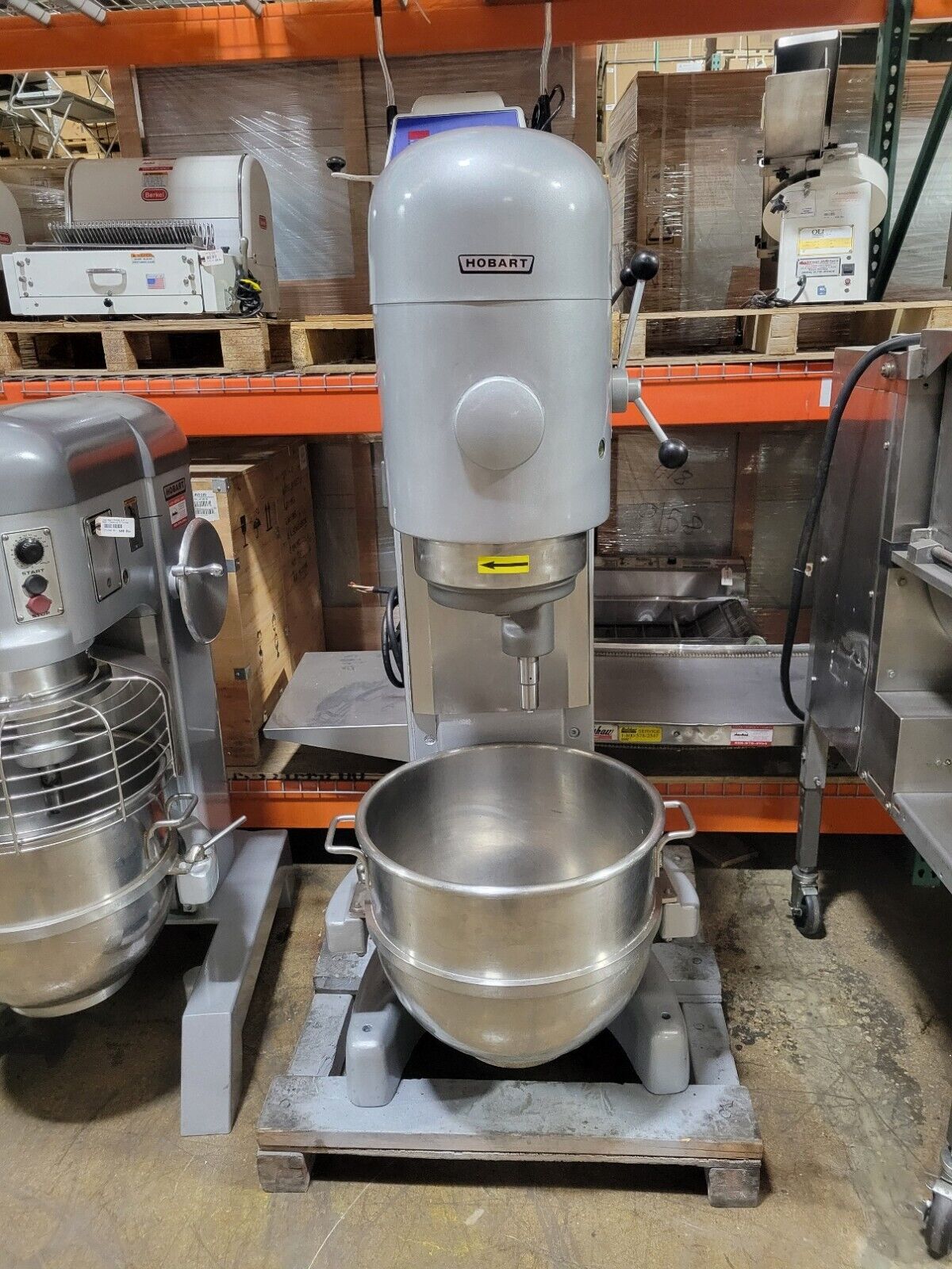 Hobart M802 80 Quart Commercial Dough Mixer, 3 Phase — City Food