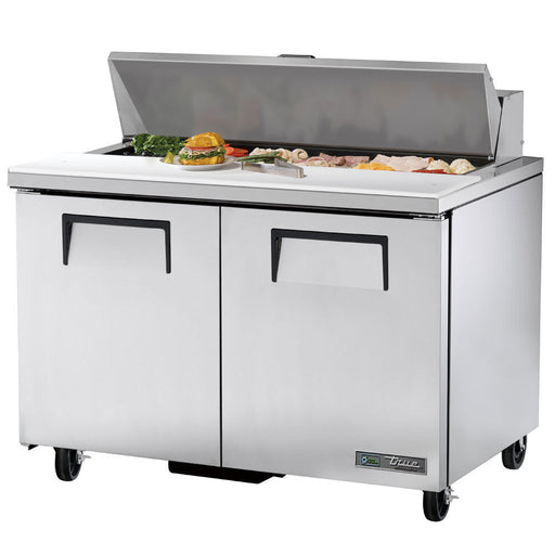 True TSSU-48-12-HC 48" Sandwich/Salad Prep Table w/ Refrigerated Base, 115v-cityfoodequipment.com