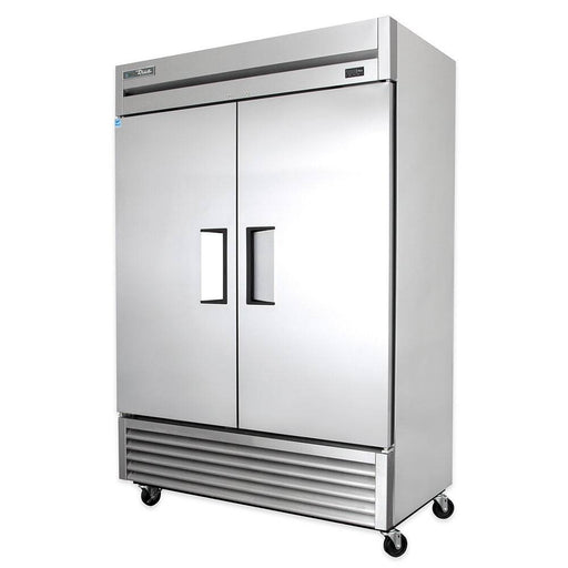 True T-49-HC 54" 2 Section Reach In Refrigerator, Left/Right Hinge Solid Doors-cityfoodequipment.com