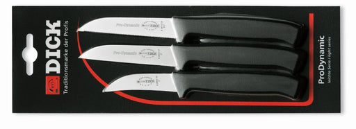 F. Dick (8570004) Kitchen Knife Set - 3 Piece (Paring Knives)-cityfoodequipment.com