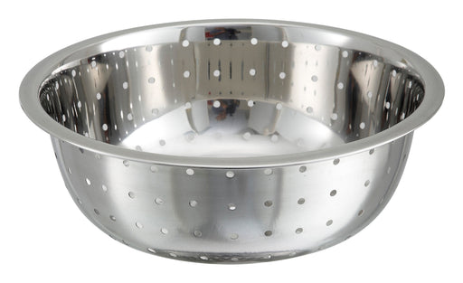 13" Colanders, Chinese Style, 5mm Holes, S/S (12 Each)-cityfoodequipment.com
