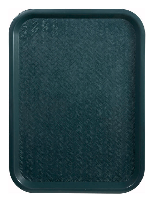 Fast Food Tray, 10" x 14", Green (12 Each)-cityfoodequipment.com