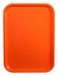 Fast Food Tray, 10" x 14", Orange (12 Each)-cityfoodequipment.com