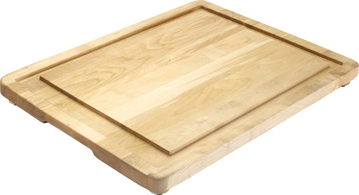 Carving Board, 20"x16"x1",Integrated Channel,Wooden Legs w/Non-skid Bottom,Birch (4 Each)-cityfoodequipment.com