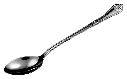 13" Solid Spoon, S/S, Elegance (12 Each)-cityfoodequipment.com