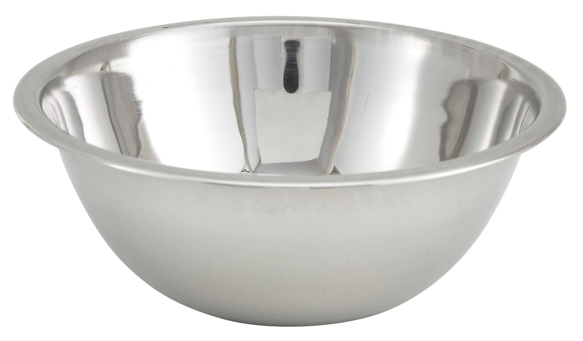 3qt Mixing Bowl, Economy, S/S (12 Each)-cityfoodequipment.com