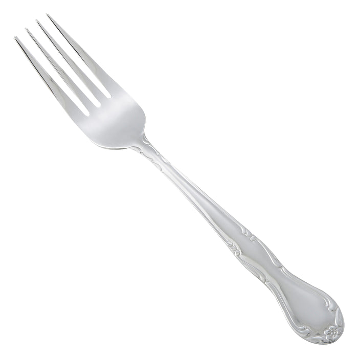 Elegance Mirror Dinner Fork, 18/0 Heavyweight (50 Dozen)-cityfoodequipment.com