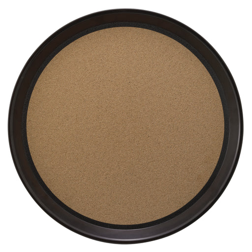 Cork Tray, 16" Round, Plastic, Brown (12 Each)-cityfoodequipment.com