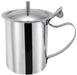 10oz Creamer Server w/Cover, S/S (12 Each)-cityfoodequipment.com