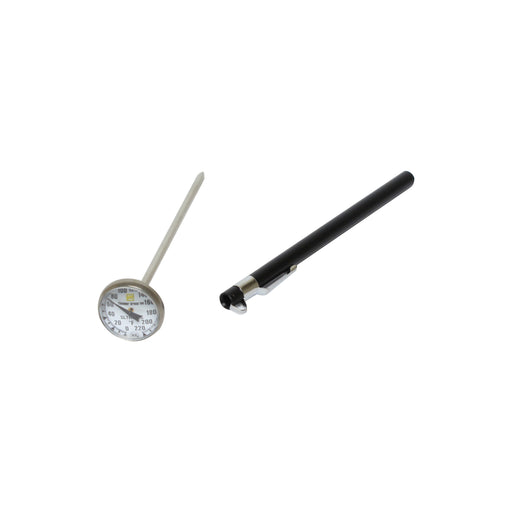 Thunder Group SLTH220C 1 1/8" Dial Type Pocket Thermometer w/ 5" Stem, 0° to 220°F - 12, (each)-cityfoodequipment.com