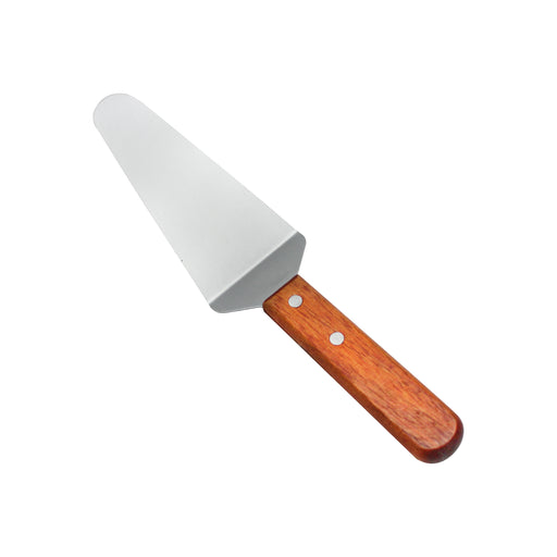Thunder Group SLTWPS006 Pizza Server w/ 2 1/2" x 5" Blade & Wood Handle, Stainless Steel - 12, (each)-cityfoodequipment.com