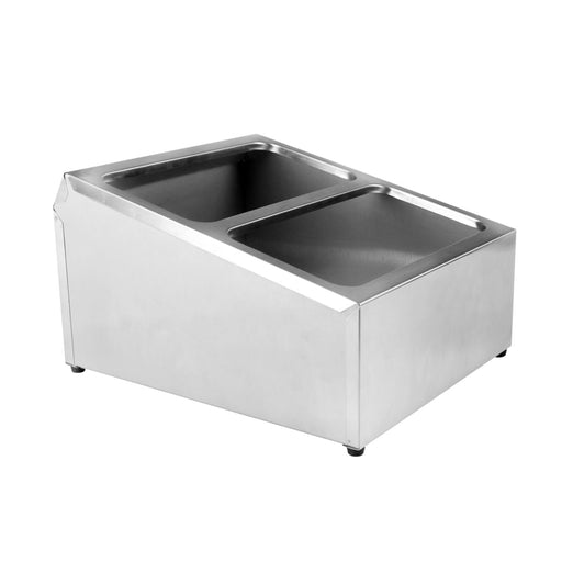 STAINLESS STEEL CONDIMENT PACK HOLDER LOT OF 1 (Ea)-cityfoodequipment.com